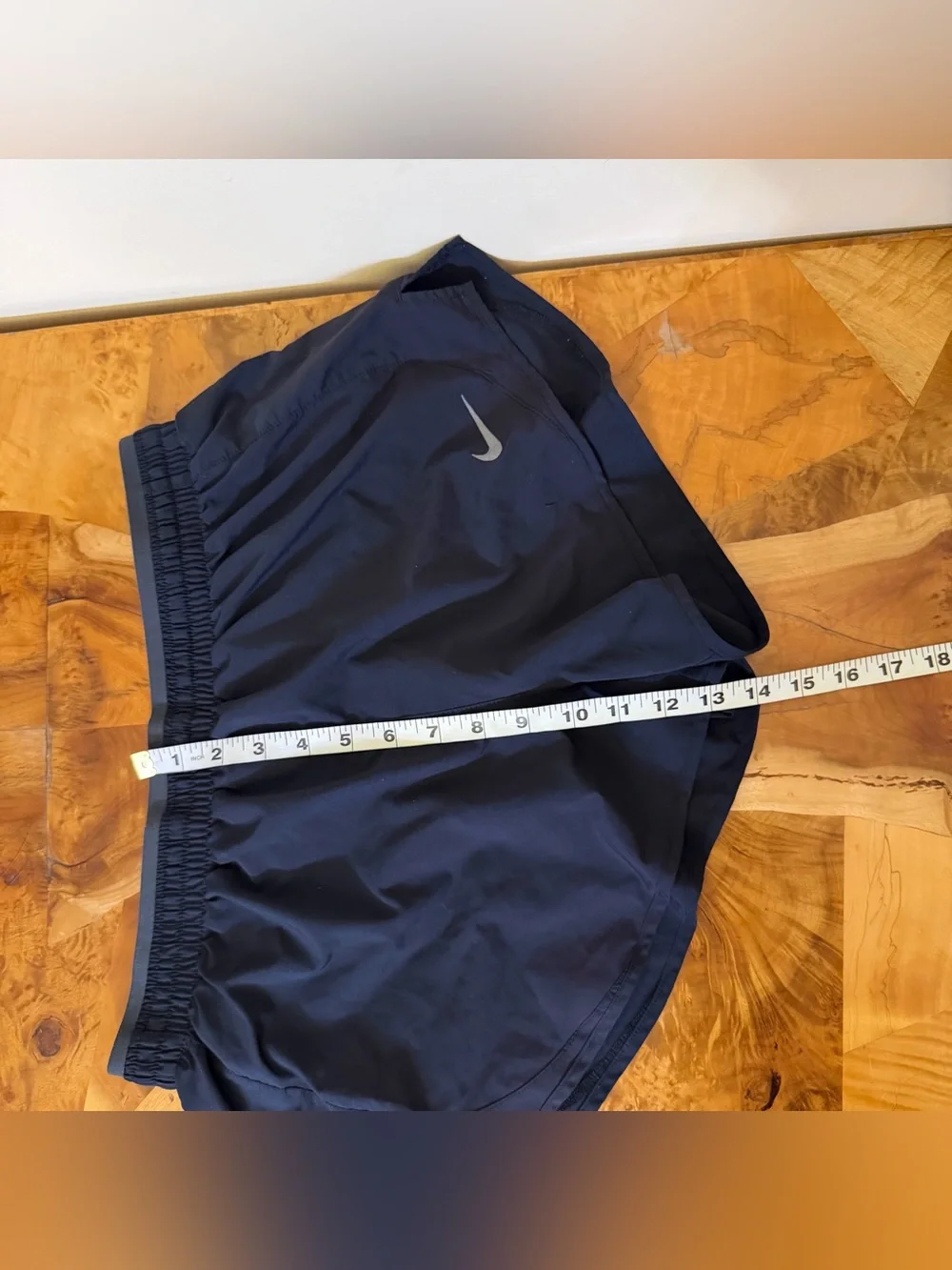 Nike Running Shorts Black Athletic Lined Drawstring Womens Medium